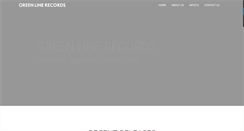 Desktop Screenshot of greenlinerecords.com